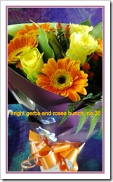 bright gerbs and roses bunch no.35.03